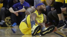 NBA／表弟傷退！最嚴重恐肌肉撕裂
NBA,金州勇士,DeMarcus Cousins,受傷
翻攝自推特