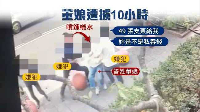 日料董娘遭擄嚇「埋了」　5煞遭起訴
