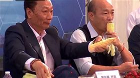 圖／翻攝臉書,郭台銘,玉米,韓國瑜