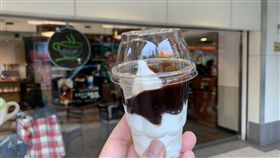 麥當勞,聖代,巧克力聖代,蛋捲,蛋捲冰淇淋。（圖／民眾提供）