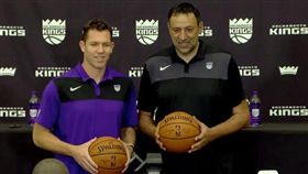 NBA／接國王兵符　華頓曝建軍計畫
NBA,洛杉磯湖人,Luke Walton,沙加緬度國王,總教練,Vlade Divac
翻攝自推特
