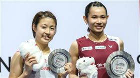 戴資穎（右）今年目標是2020東京奧運積分及世羽球錦標賽。（圖／翻攝自BWF官網） 