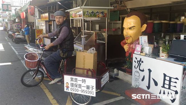 獨／老闆兼差外送便當　他：孩子要養