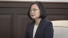 蔡英文總統16日下午接見「美國在台協會」（AIT）主席莫健（James Moriarty）。（圖／總統府提供）