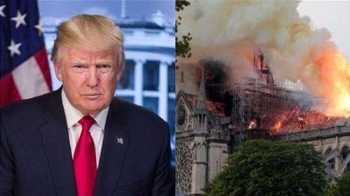 聖母院遭火噬　川致電：美願協助重建