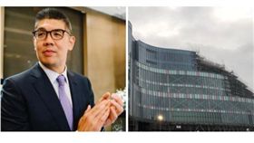 連勝文、大巨蛋。（圖／取自連勝文臉書、記者蔡佩蓉攝影）