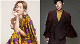 鄭秀文、許志安。（圖／微博）