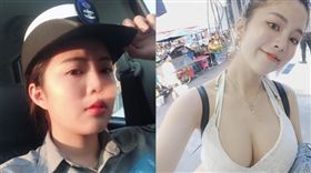 海軍正妹超狂雪乳　網友暈船：想簽下去了（黃采潔）（圖／翻攝自采潔IG）