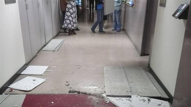 北市府天花板崩無礙…澄清無捷運待援