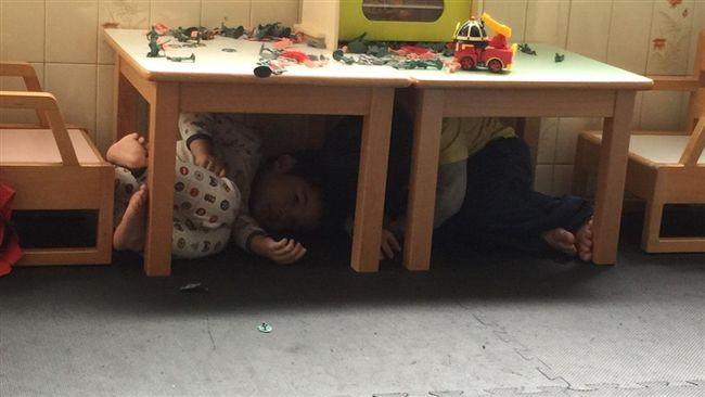 大地震！這兩名三歲小孩做「這件事」