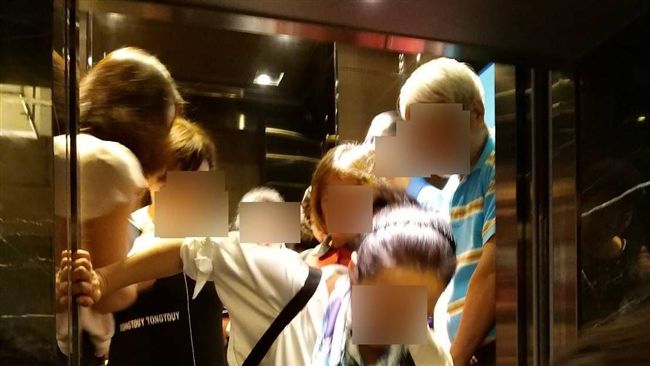 花蓮強震！　林口12民眾受困電梯