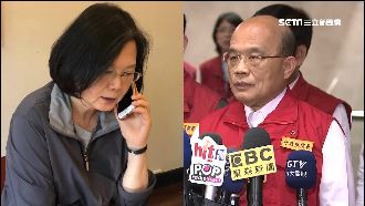 蘇貞昌勤查災情　府院「合作抗震」