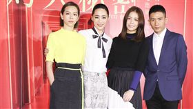 「灼人秘密」殺青記者會導演趙德胤、主演夏于喬、吳可熙、宋芸樺。（記者林士傑/攝影）