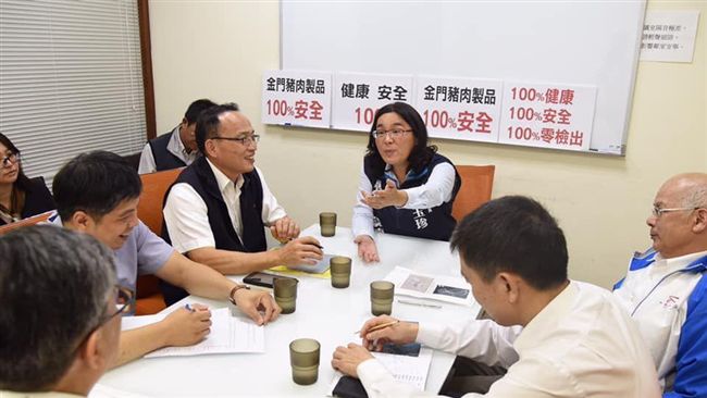 金門立委：有豬瘟疫情…烹調品仍輸台
