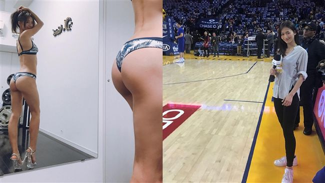 NBA／勇士場邊女記者　翹臀引騷動