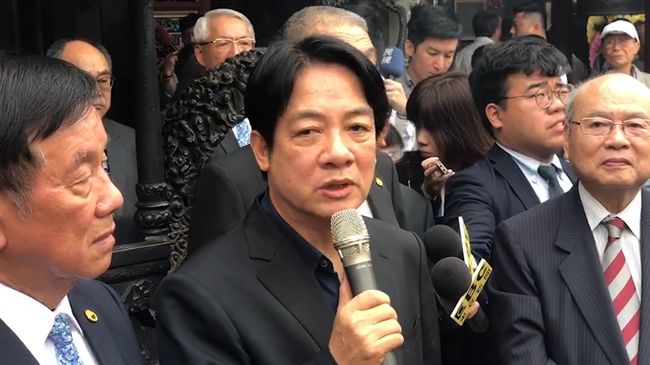 葉宜津掛布條挺賴清德　賴：不必表態