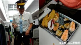 列車長暖代購便當給小朋友止餓／魏坤賓先生授權提供