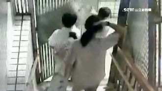 老舊建築不敵強震!學生急逃畫面曝光