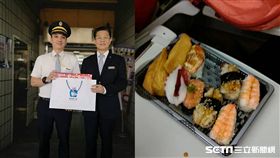 列車長暖代購便當給小朋友止餓／台鐵提供、魏坤賓先生授權提供