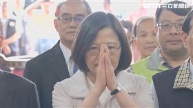 蔡英文前往宜蘭參拜,新聞台