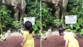 恐龍在鞠躬！小妹「10秒彎腰6次」回禮　日本遊客也融化
「爆廢公社」臉書
