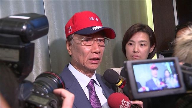 不買武器求和平　他問郭台銘這件事