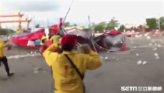 和祂鬥法？進香遇大風　媽祖暖護信徒