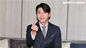 玄彬抵台面對媒體第一件事就是表達對台灣發生地震表達關心。（圖／記者邱榮吉攝影）