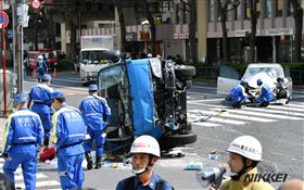 日本,東池袋,車禍（圖／翻攝自推特）