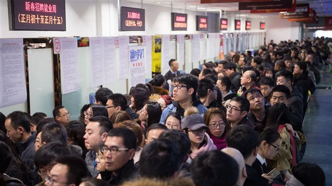 中國就業市場悶　北京智庫籲政策刺激