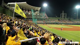 天母棒球場滿場。（圖／記者王怡翔攝影）