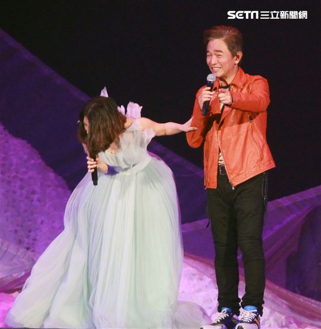 許茹芸「綻放的綻放的綻放」巡迴演唱特別嘉賓吳宗憲。（記者邱榮吉/攝影）