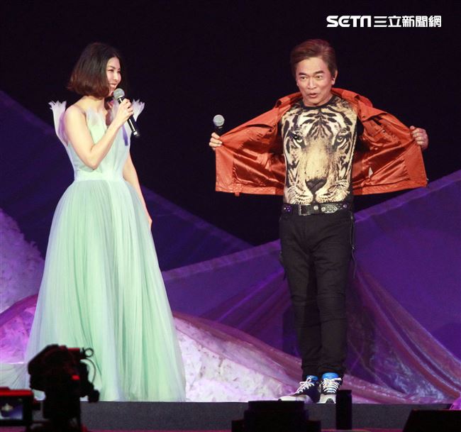 許茹芸「綻放的綻放的綻放」巡迴演唱特別嘉賓吳宗憲。（記者邱榮吉/攝影）