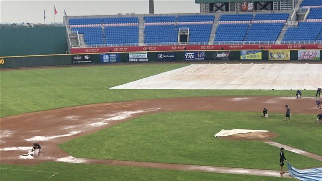 中職／悍將與桃猿雙重賽全部因雨順延
