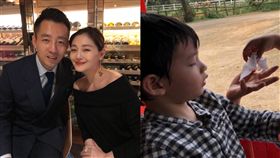 大S「3歲帥兒」罕見曝光　網全瘋了：側顏無死角
圖翻攝自微博