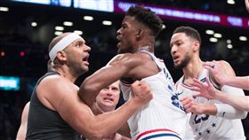 NBA／推人引亂鬥　達利遭罰77萬
NBA,季後賽,布魯克林籃網,費城七六人,Jared Dudley,Jimmy Butler,罰款
翻攝自推特
