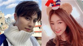 王子（邱勝翊）、丫頭。（圖／丫頭IG、王子臉書）