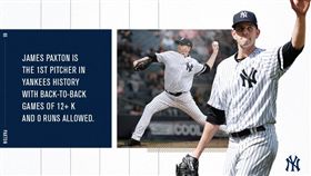 ▲洋基推特上祝賀Paxton。（圖／取自洋基推特）