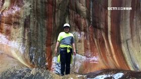 探哈尤溪 絕美七彩岩壁潘孟安驚嘆