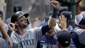 ▲海尼格連續2場對天使都開轟。（圖／美聯社／達志影像）