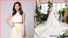 林逸欣新歌《平行時空遇到你》獻男友。（合成圖／旋轉音樂提供）