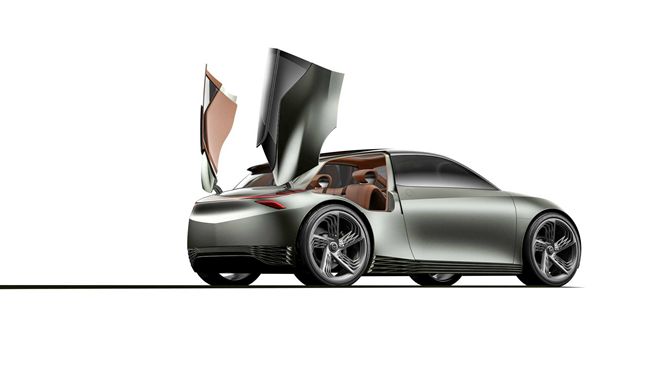 韓系電動雙門跑車　紐約車展正式公開