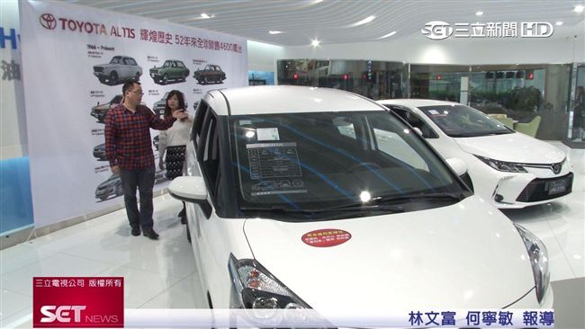 TOYOTA推租賃服務　年年開新車
