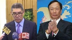 郭台銘,連勝文 資料照