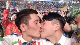 平權路走30多年…辛苦了！同志524終能踏上紅毯結婚
圖婚姻平權大平台提供