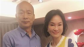 韓國瑜,柯志恩　圖／翻攝自柯志恩臉書