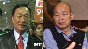 韓國瑜,郭台銘 圖/資料照,高市府提供