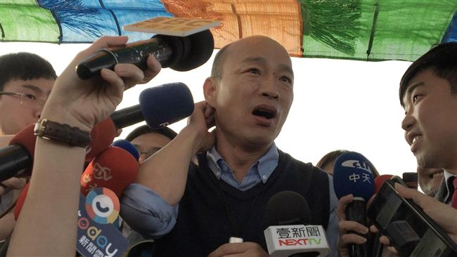 韓國瑜快閃躲媒體！自爆今晚只想做…