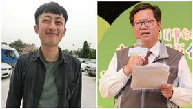 泛舟哥張吉吟、鄭文燦，合成圖／翻攝自臉書