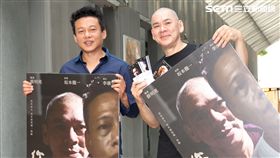蔡明亮、李康生，出席《你的臉》、《光》記者會。（圖／記者常朝貴攝影）
